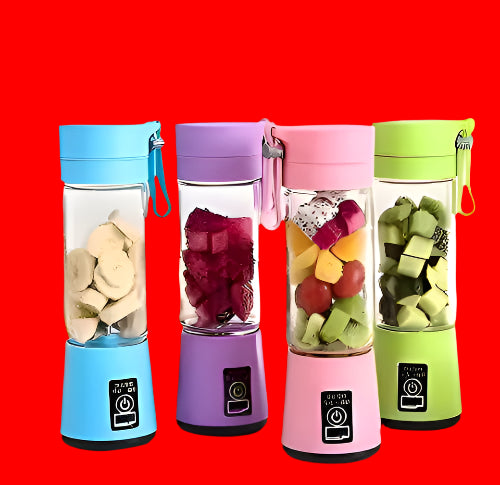Portable Electric 6 Blade USB Juice Maker (380 ml)